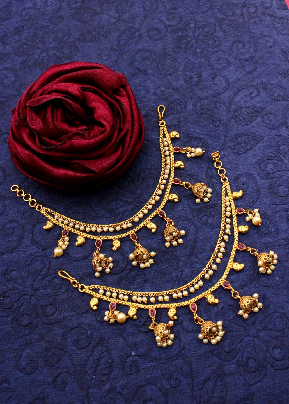 JHUMKA STYLE MATTE KANCHAIN