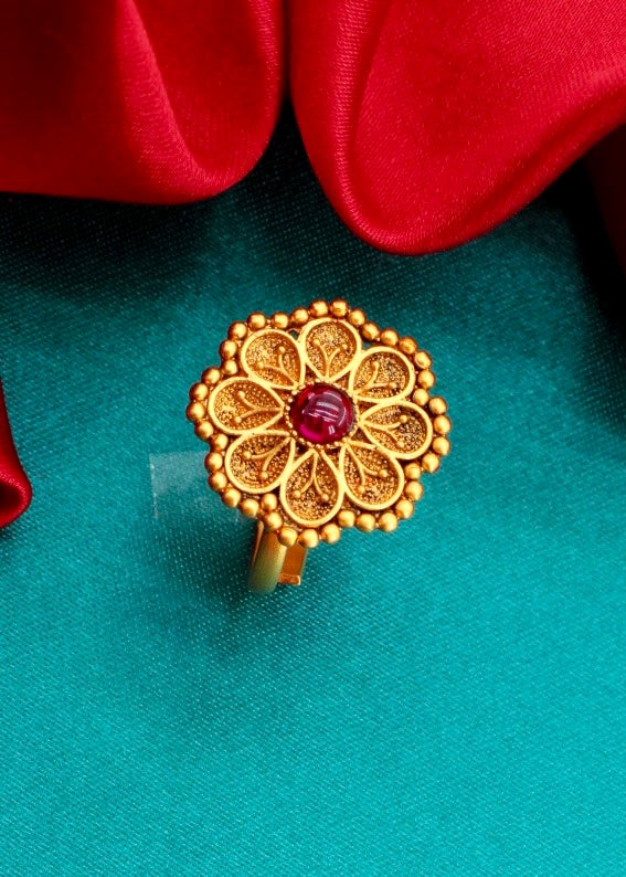 GRACEFUL FLORET RING