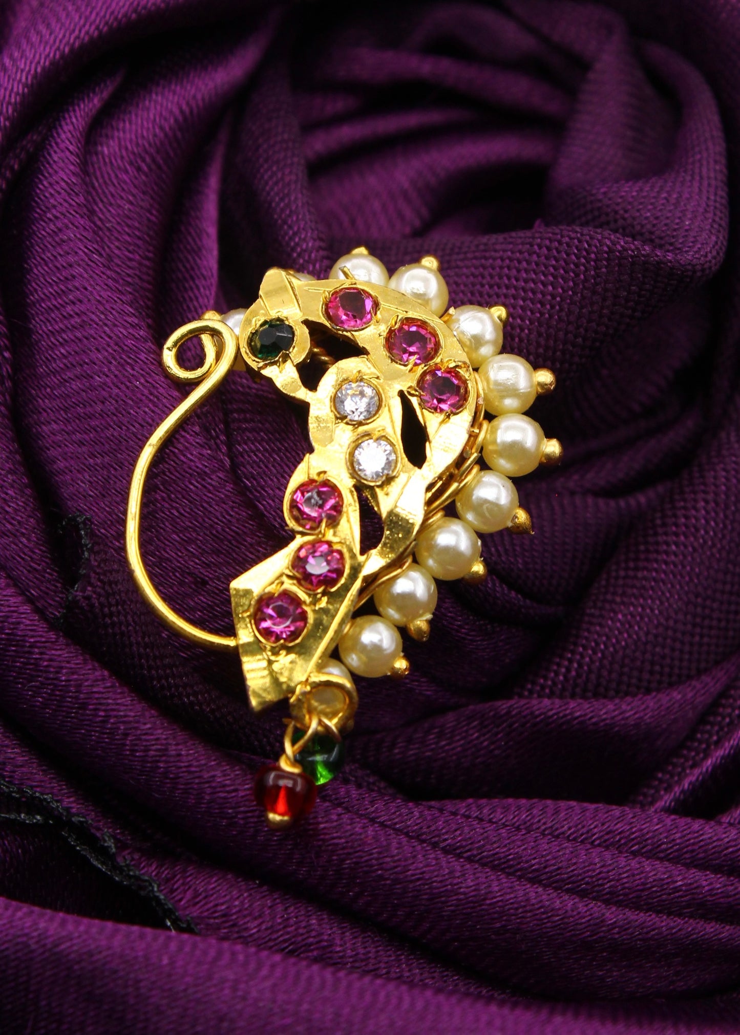 PEACOCK DESIGNER NATH