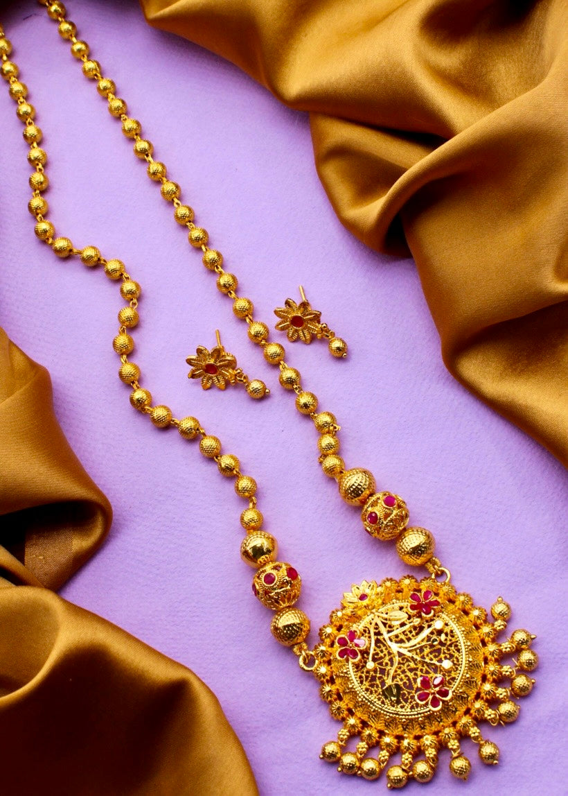 DESIGNER FLORET NECKLACE