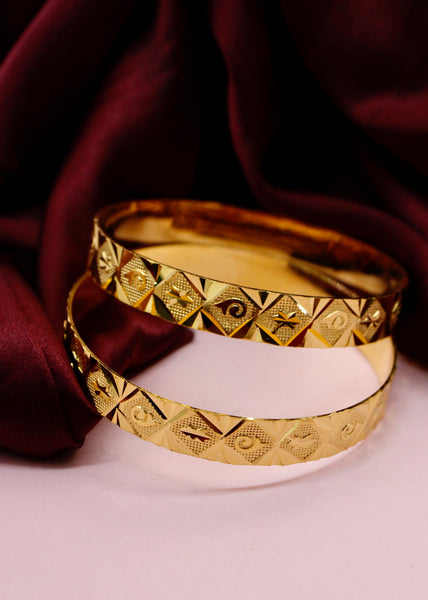 Gold patli store bangles