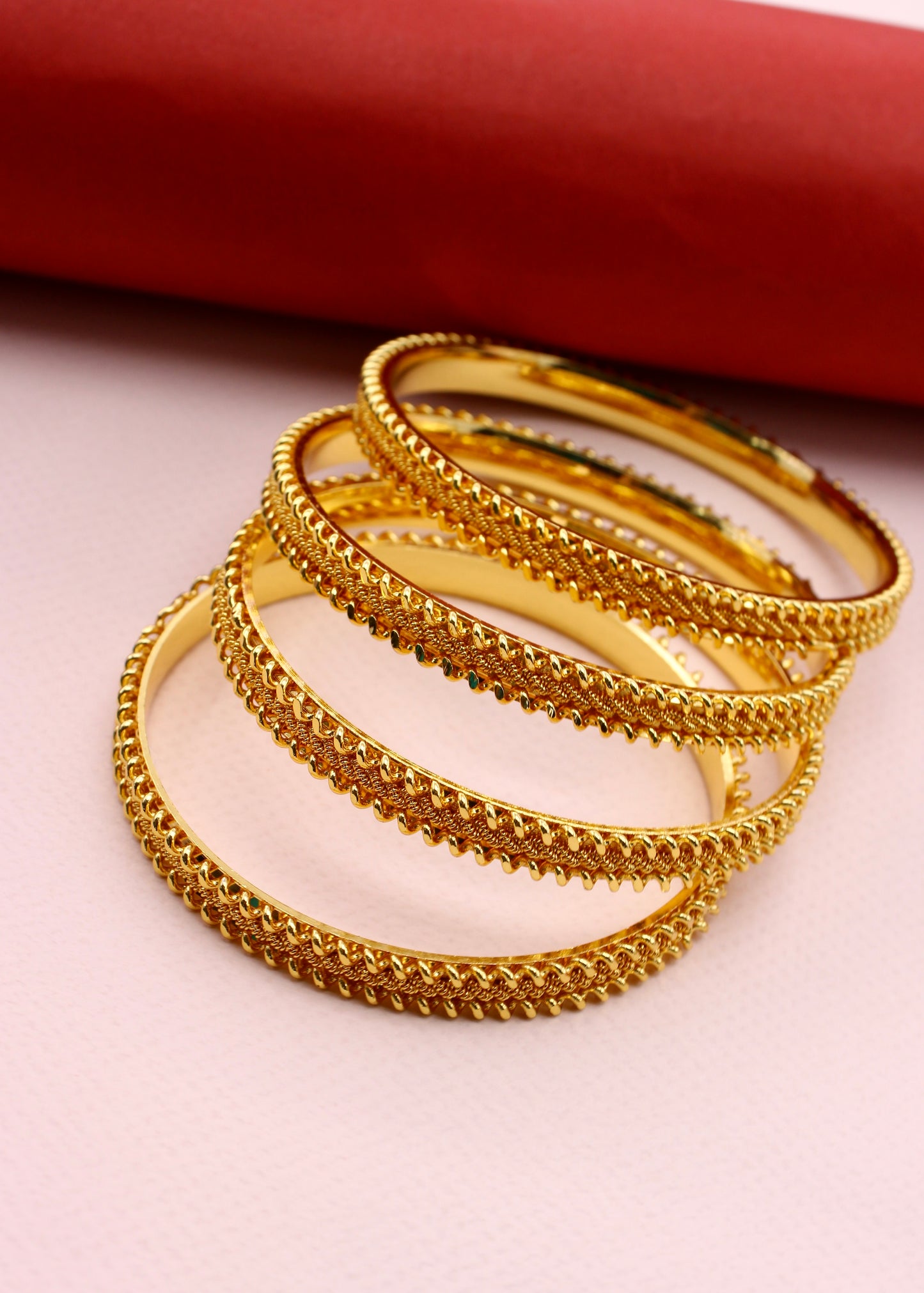 TEXTURED TRADITIONAL BANGLES