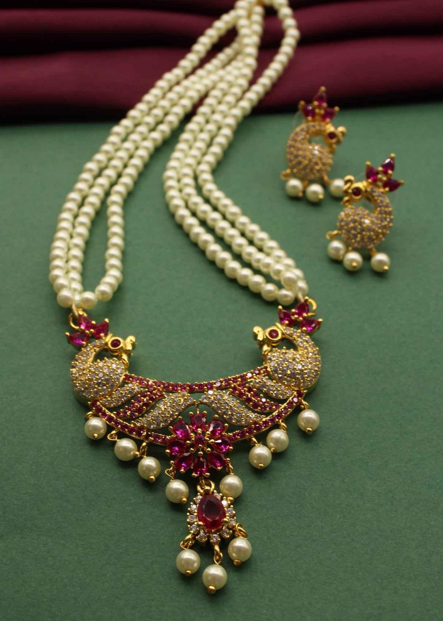 LATEST DESIGN MOTI NECKLACE