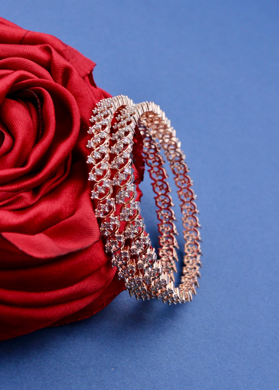 RESPLENDENT DIA BANGLES