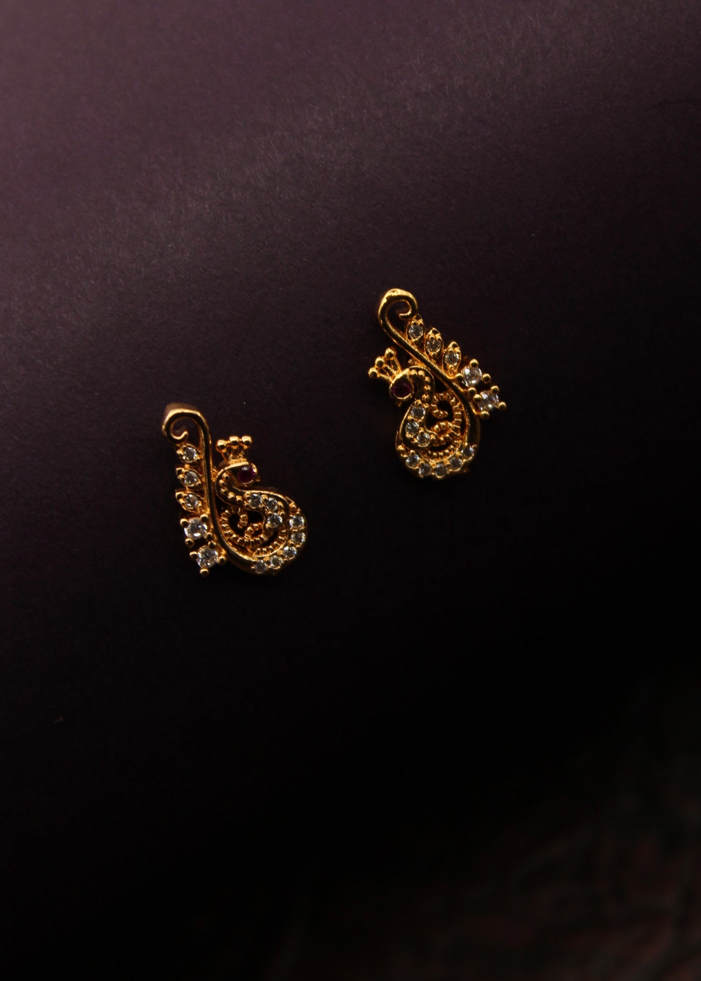 EXCLUSIVE PEACOCK EARRINGS