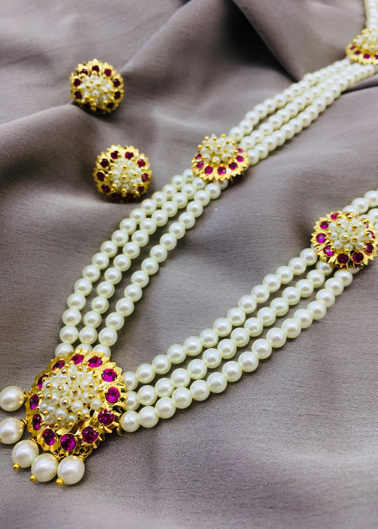 PEARL BEADS MOTI NECKLACE