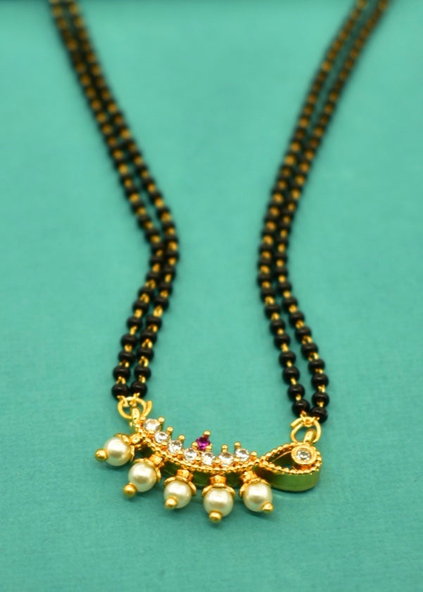 UNIQUE DESIGNER MOTI MANGALSUTRA