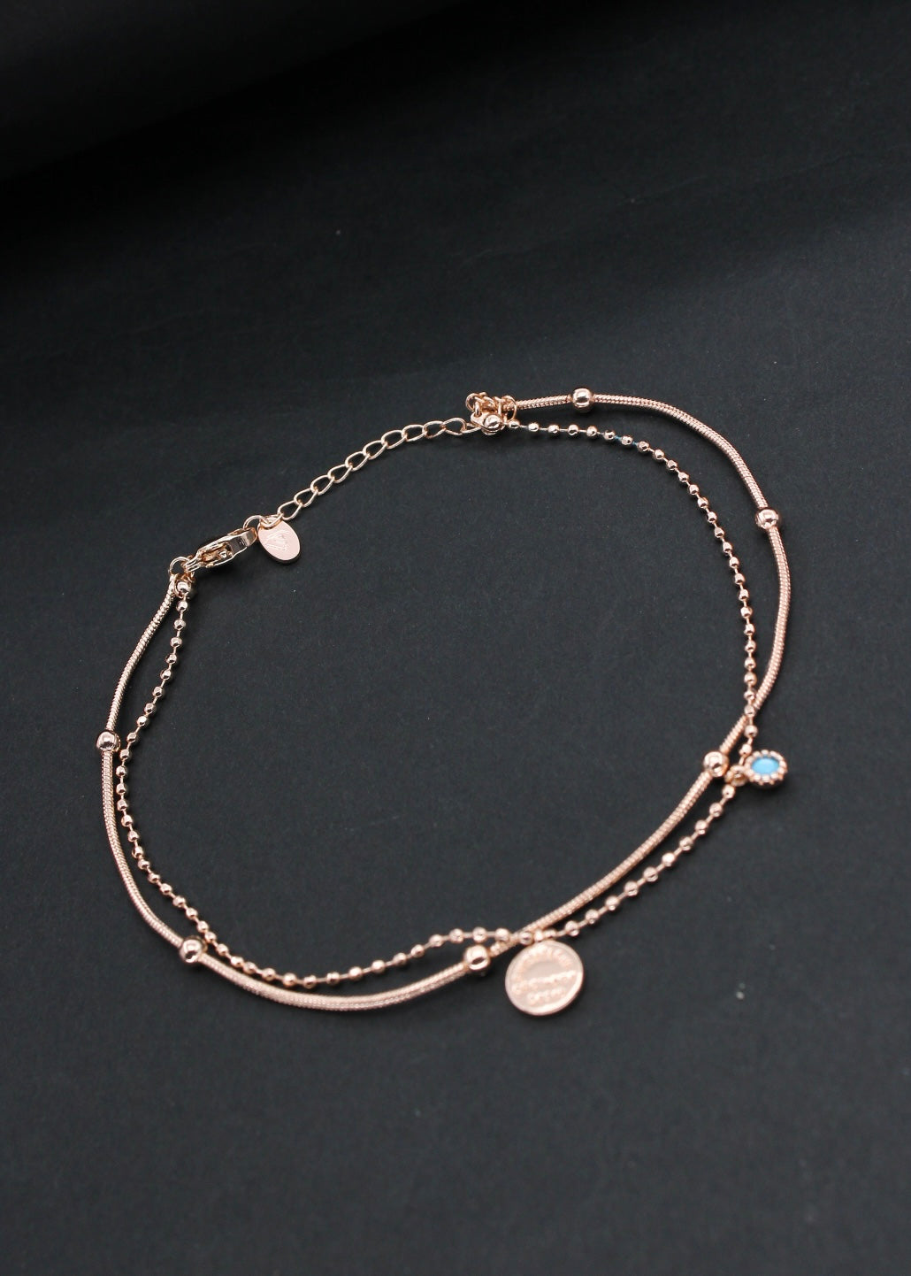 CHARMING DIA ANKLET