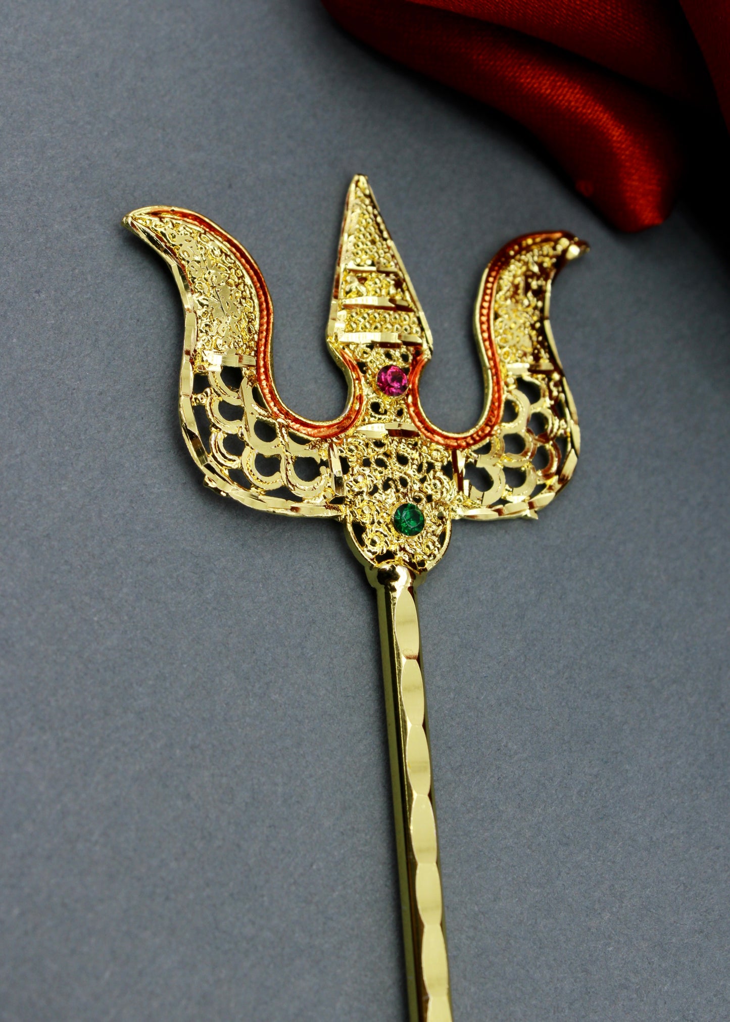 TEXTURED GANPATI TRISHUL