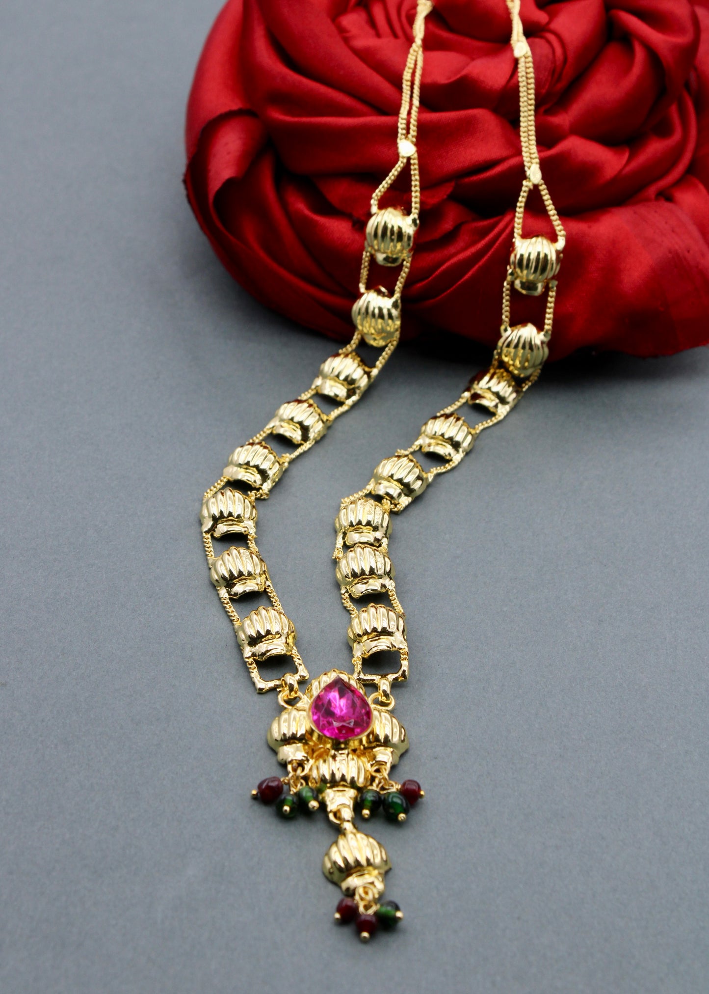 ENTHRALL GANESHA MODAK NECKLACE