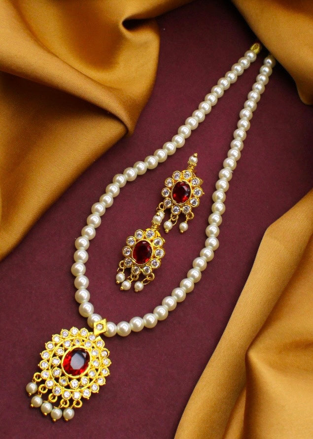 CLASSY MOTI NECKLACE – Sonchafa