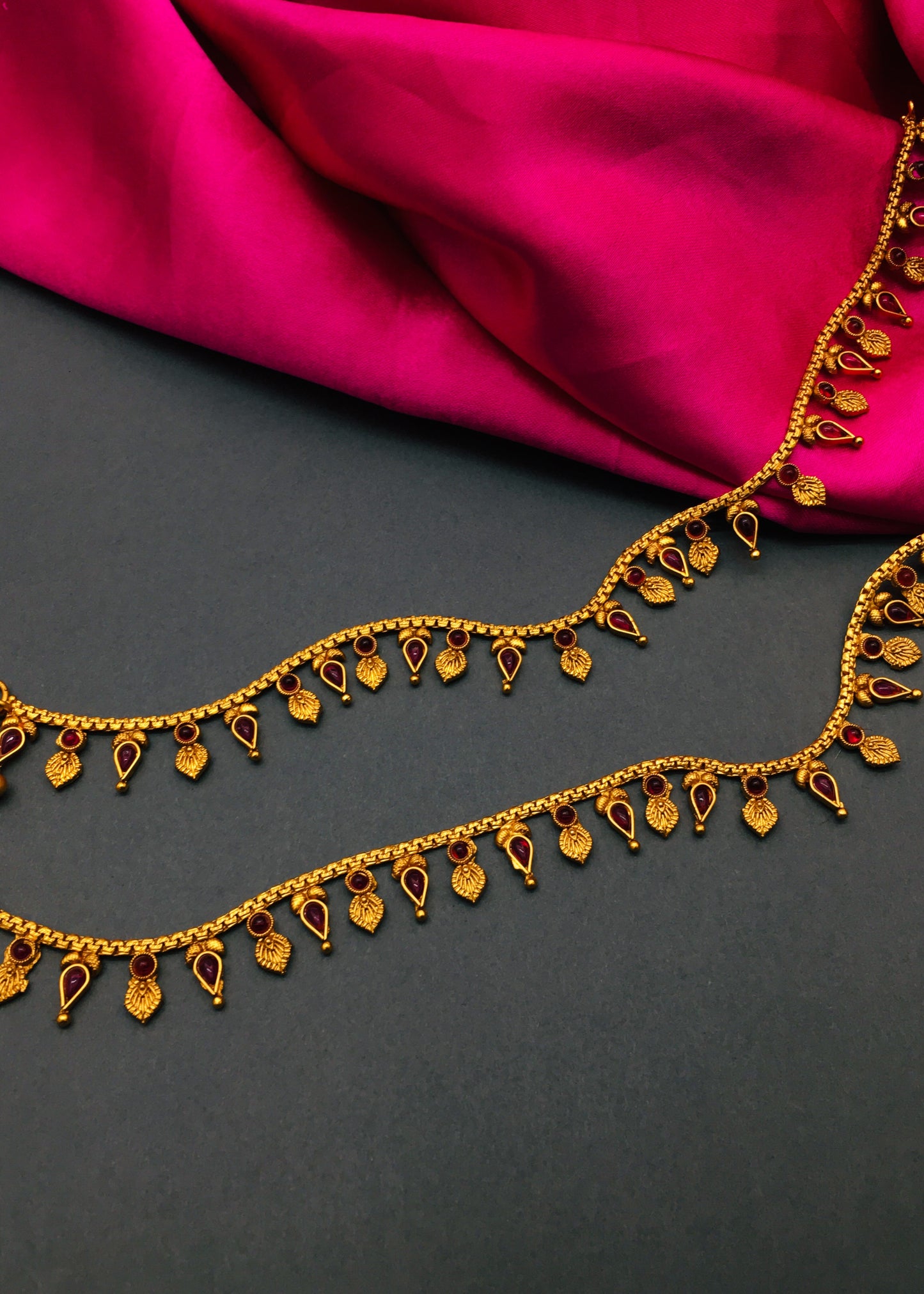 KEMP STONE LEAF DESIGNER PAYAL