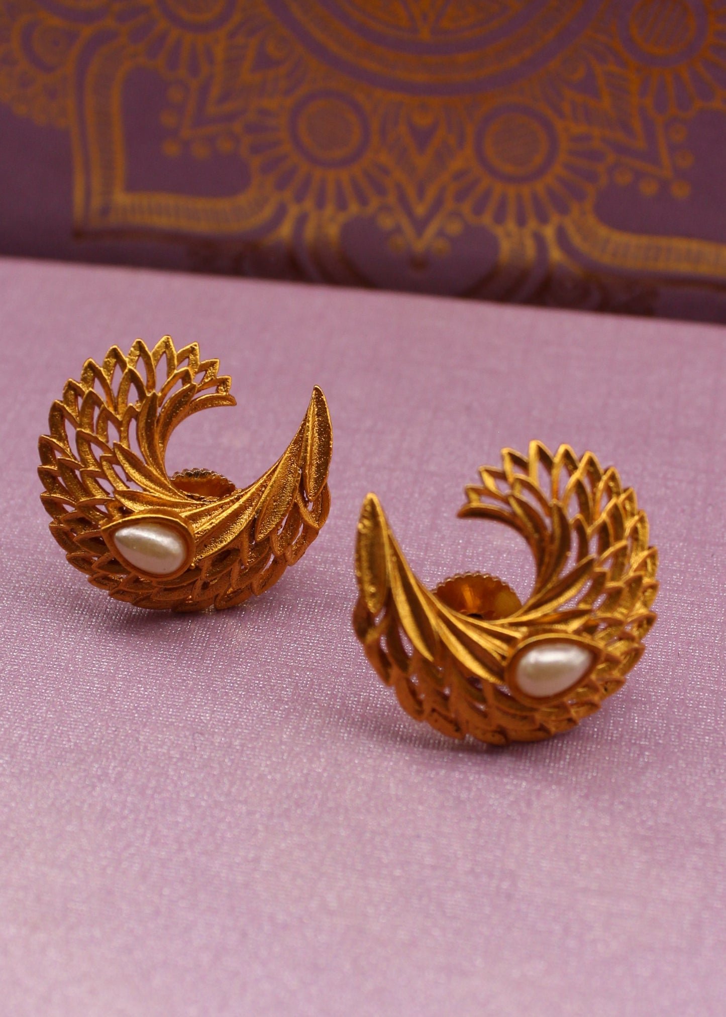 ETHNIC DESIGNER EAR-TOPS