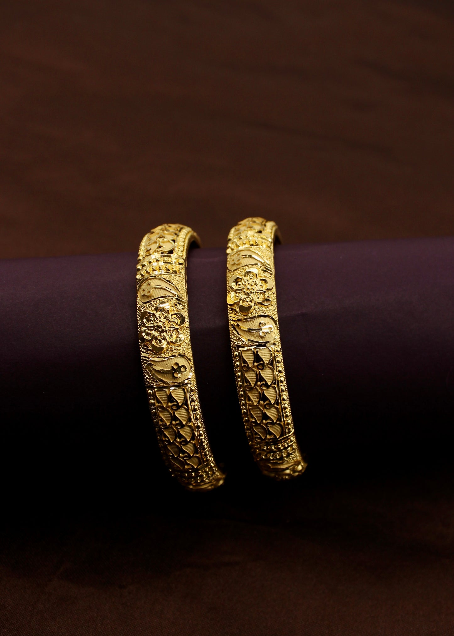 STUNNING GOLD PLATED BANGLES