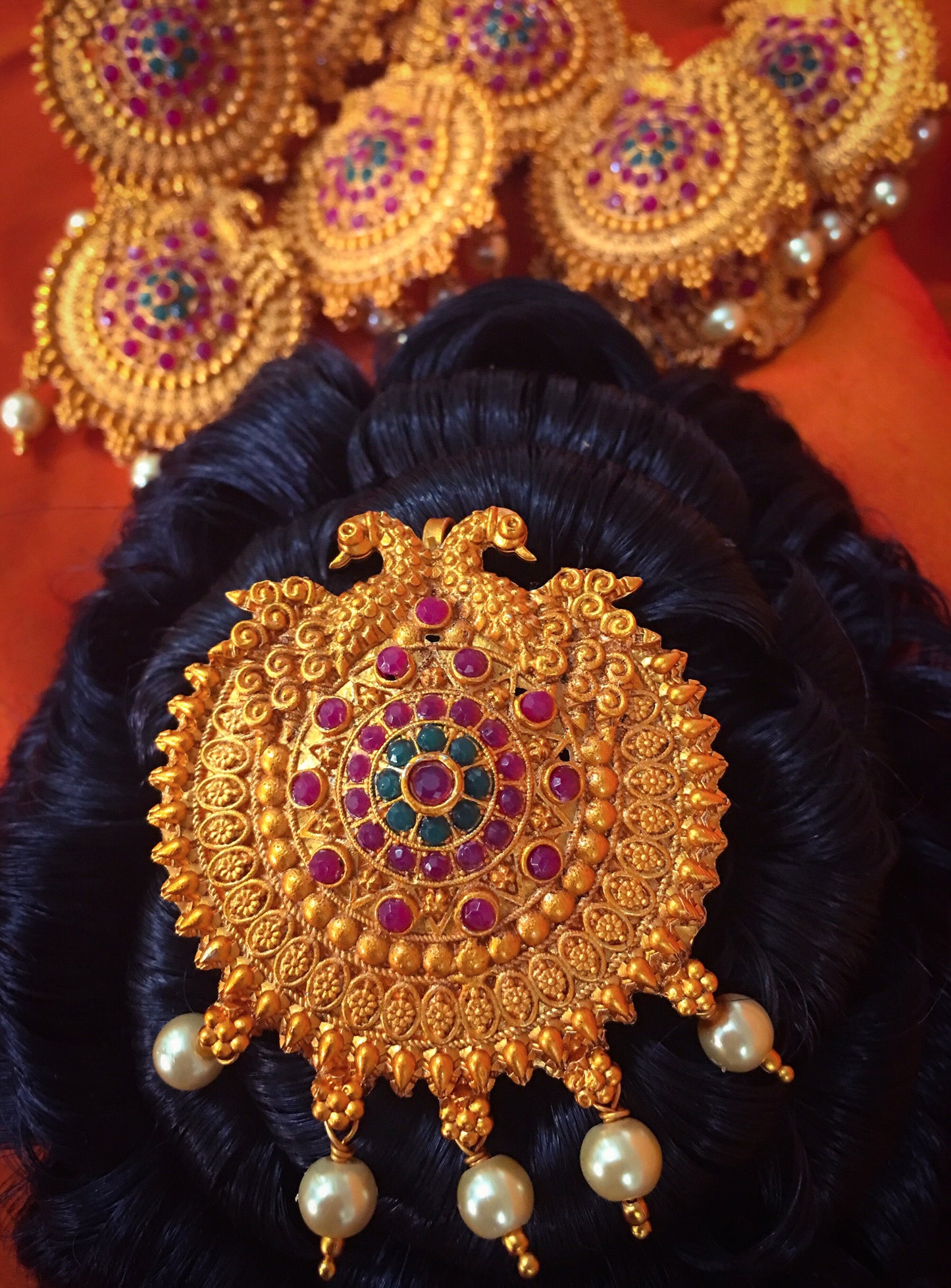 FLORAL PEACOCK SOUTHERN BELLE VENI