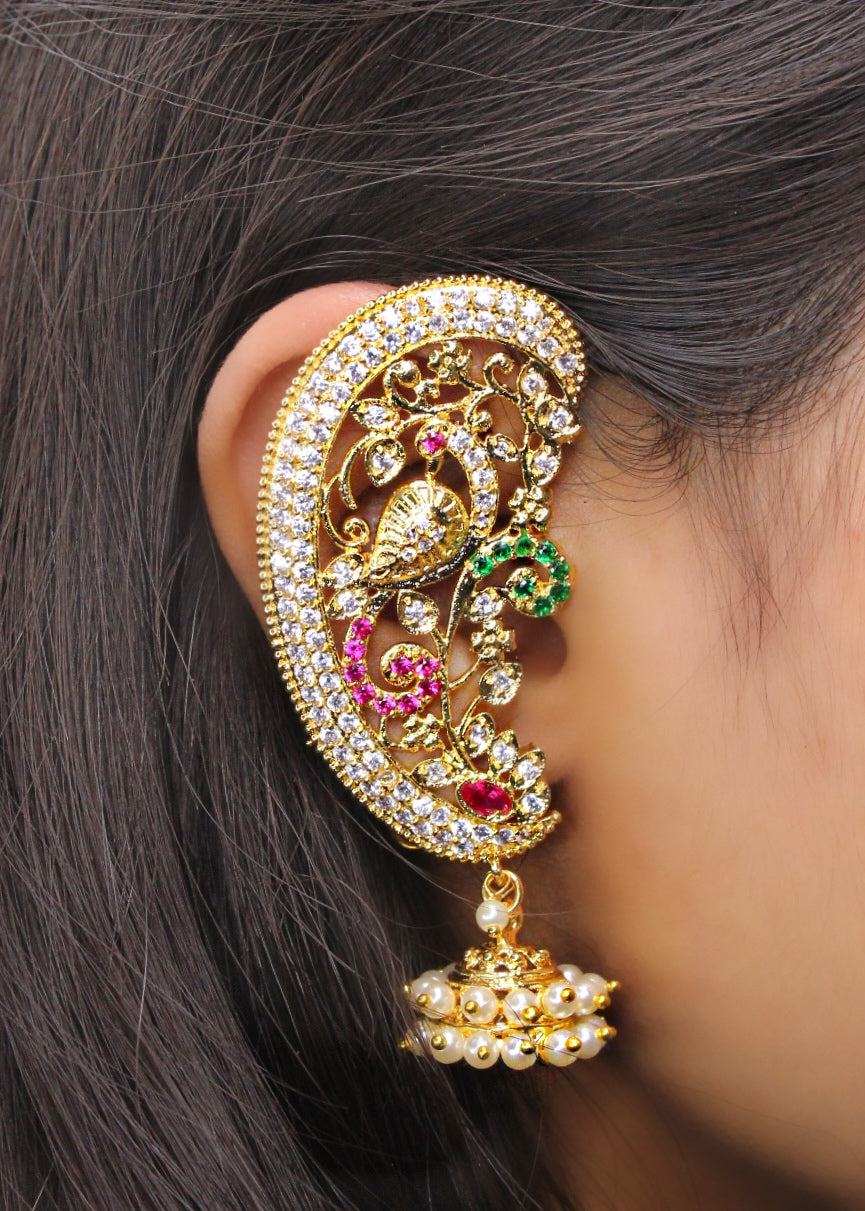 LEAF INSPIRED EAR-CUFFS