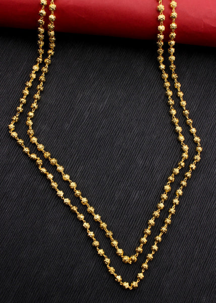 Gold mohan hot sale mala designs