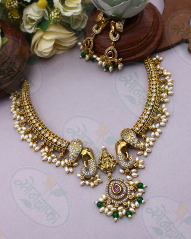 GAJMUKH DESIGNER NECKLACE