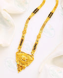 GLEAMING GLOSSY GOLD PLATED MANGALSUTRA