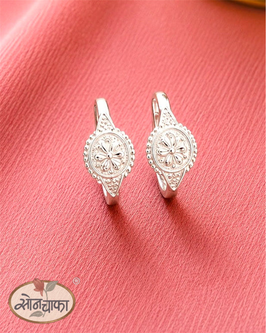 FLOWERFUL SILVER JODAVI