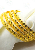 STUNNING GOLD PLATED BANGLES