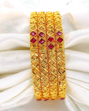 UNIQUE DESIGNER GOLD BANGLES