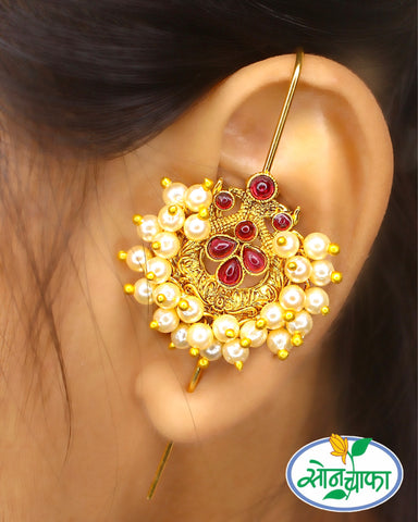 CLASSIC MOTI EAR-CUFFS