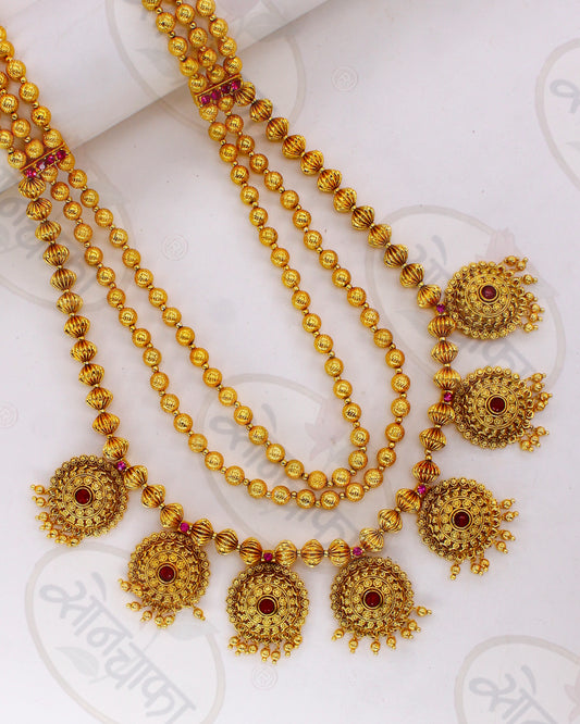 BEUTIFUL MAHARASTRIAN NECKLACE