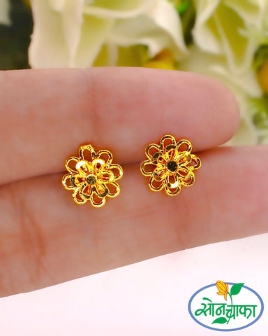 ETHNIC FLORAL EARRINGS