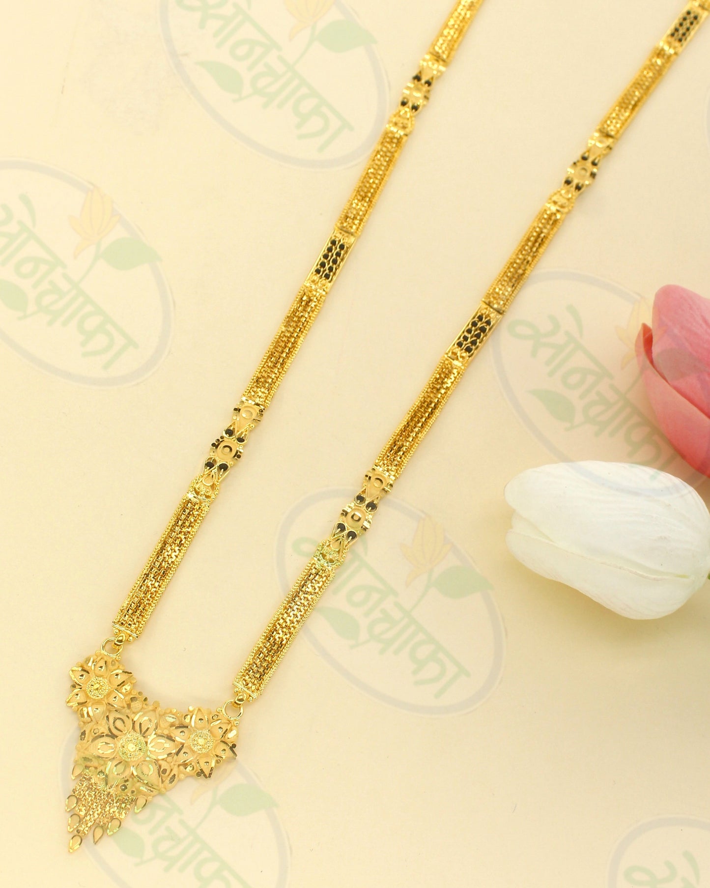 LATEST GOLD PLATED MANGALSUTRA