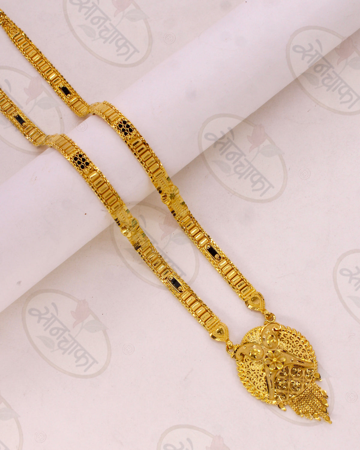 BEAUTIFUL GOLD PLATED MANGALSUTRA