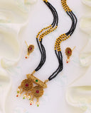 LAVISH ENAMEL RAJWADI MANGALSUTRA