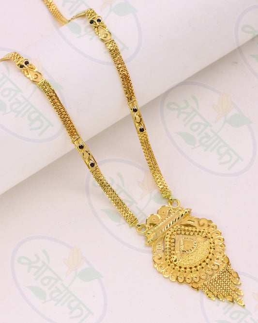 PRETTY GOLD PLATED MANGALSUTRA