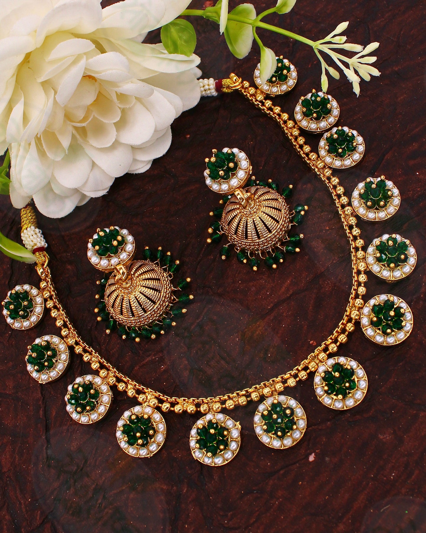 EXCLUSIVE PEARL BEADS NECKLACE