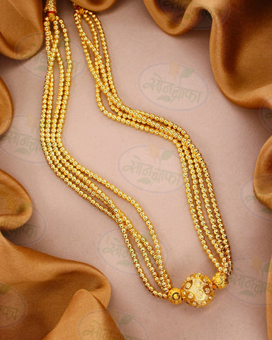 TRADITIONAL GOLDEN GLEAM NECKLACE