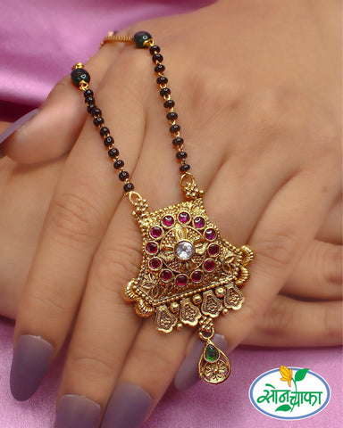 CAPTIVATING RAJWADI MANGALSUTRA