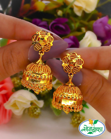 ALLURING  JHUMKI EARRINGS