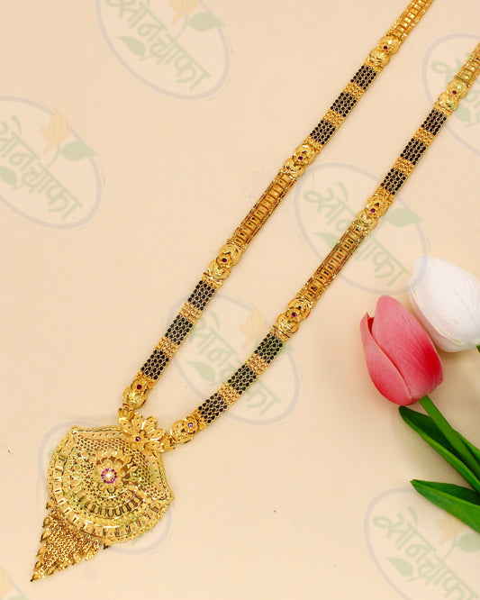 EXQUISITE GOLD PLATED MANGALSUTRA