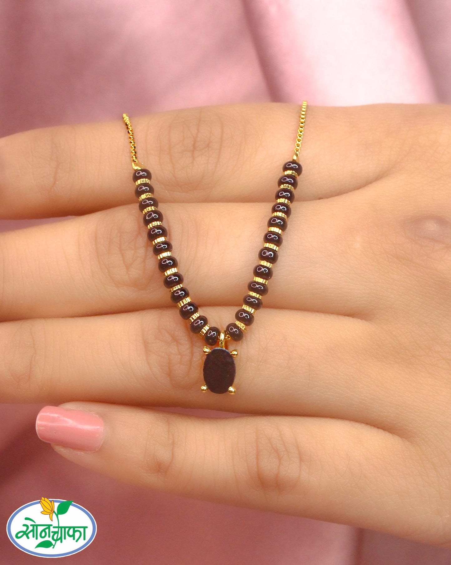 STYLISED DIAMOND MANGALSUTRA