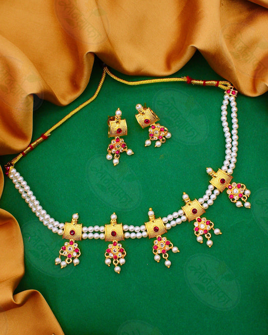 DESIGNER MOTI NECKLACE