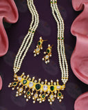 REGAL ELEGANCE  TANMANI NECKLACE