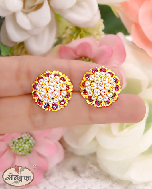 DAZZLING PEARL EARRINGS