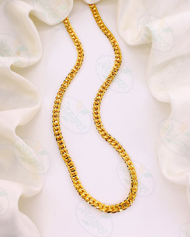 CAPTIVATING GOLD PLATED CHAIN