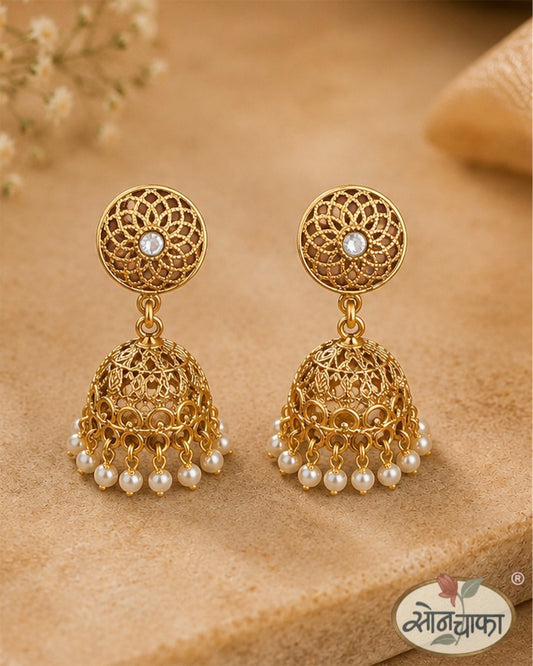 RADIANT ANTIQUE JHUMKA