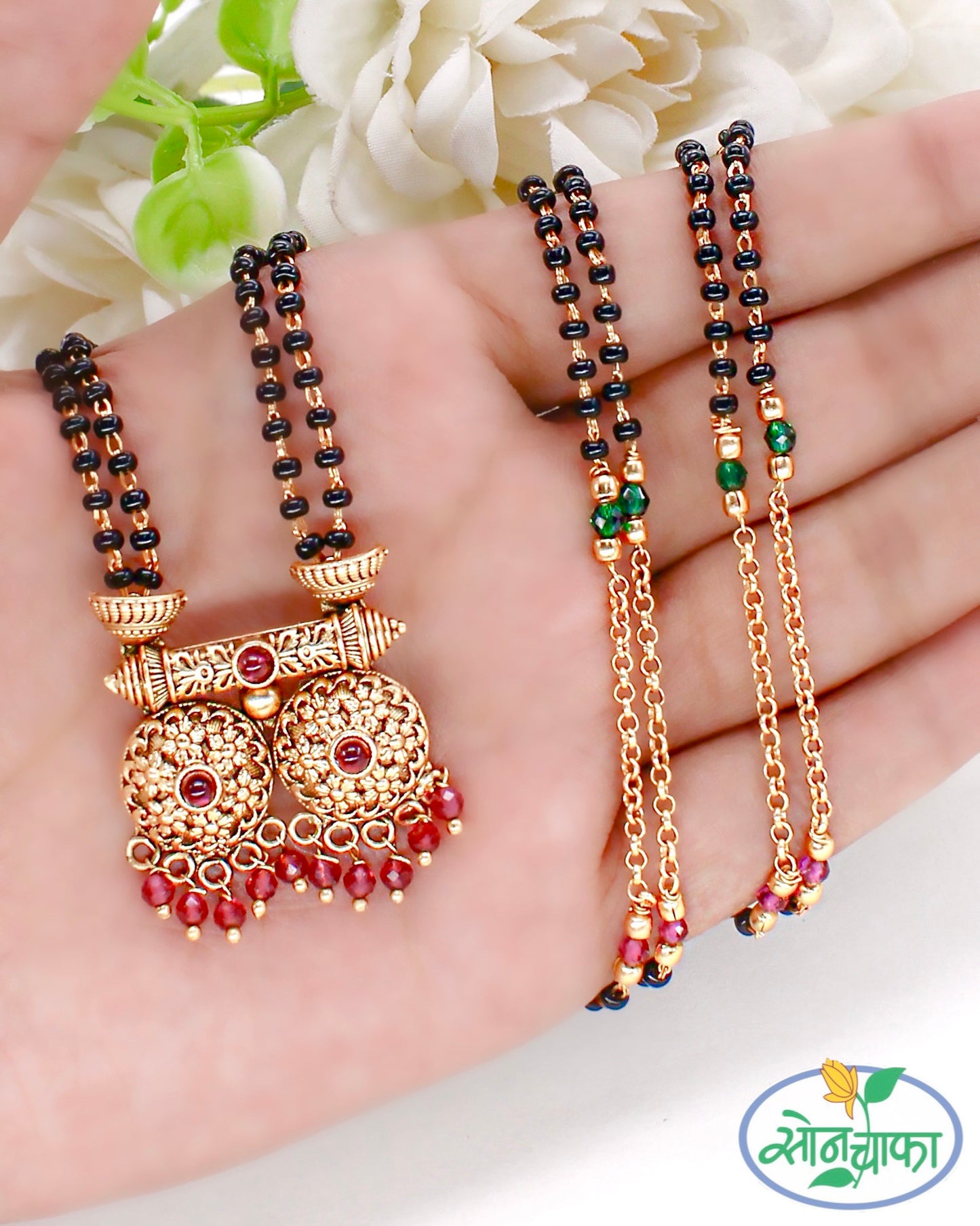 SPARKLING WATI PENDANT MANGALSUTRA