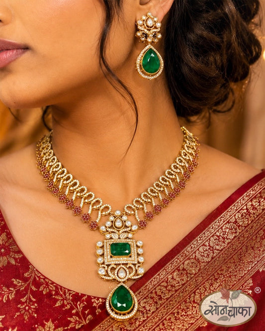 ATTRACTIVE RAJASI NECKLACE