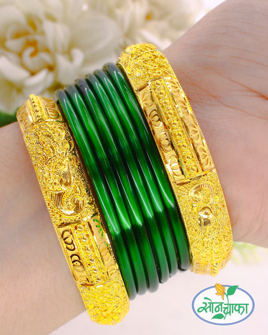 GRACEFUL  PEACOCK KANGAN