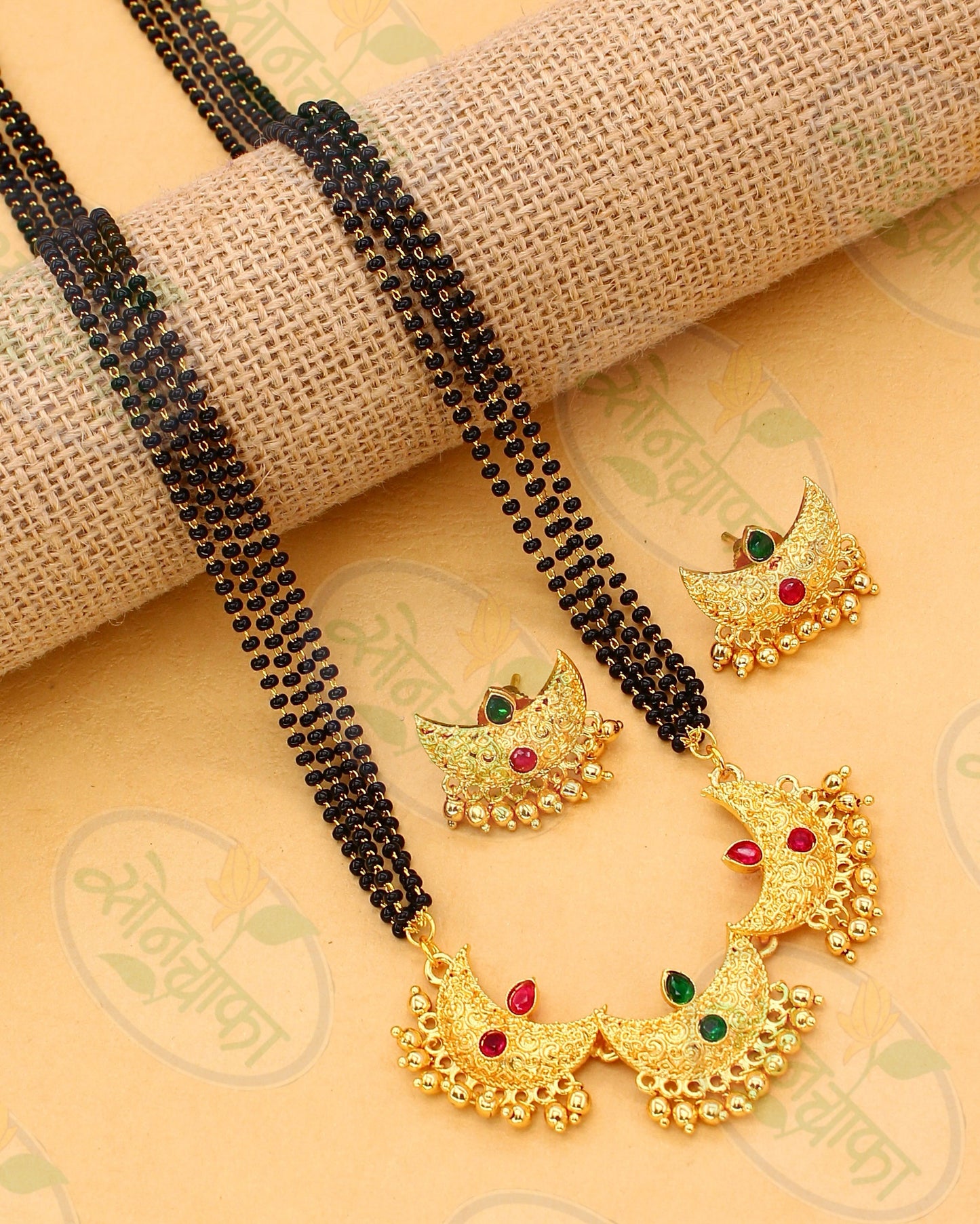 HALF MOON DESIGNER MANGALSUTRA
