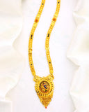 GLAMOROUS GOLD PLATED MANGALSUTRA