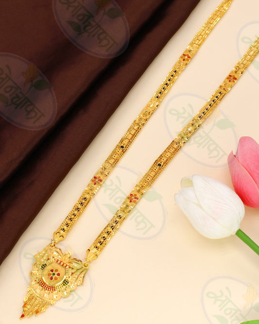 ENTICING GOLD PLATED MANGALSUTRA